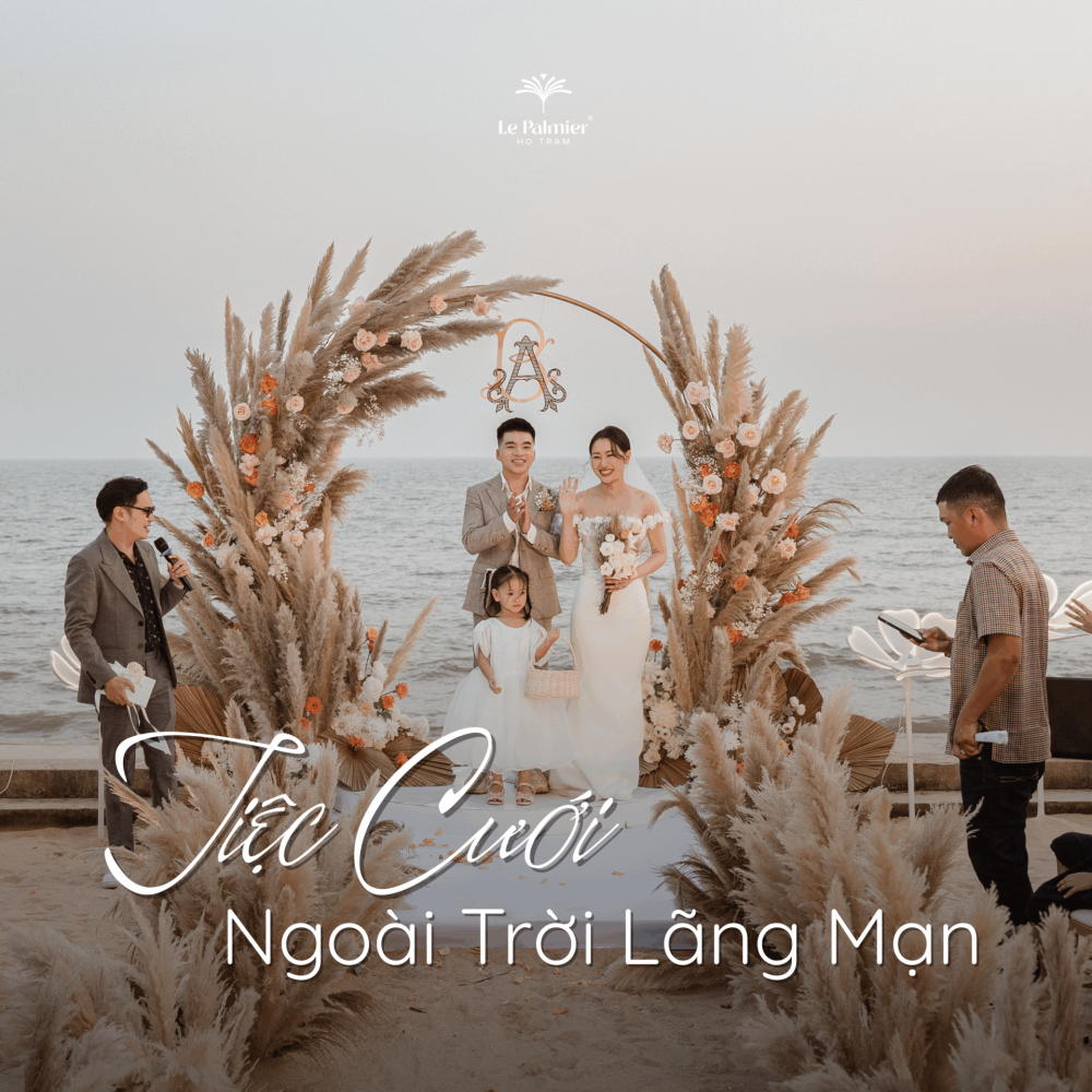 Tiệc Cưới Ngoài Trời Lãng Mạn