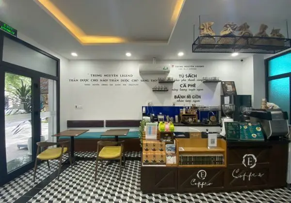 quầy cà phê PQ
